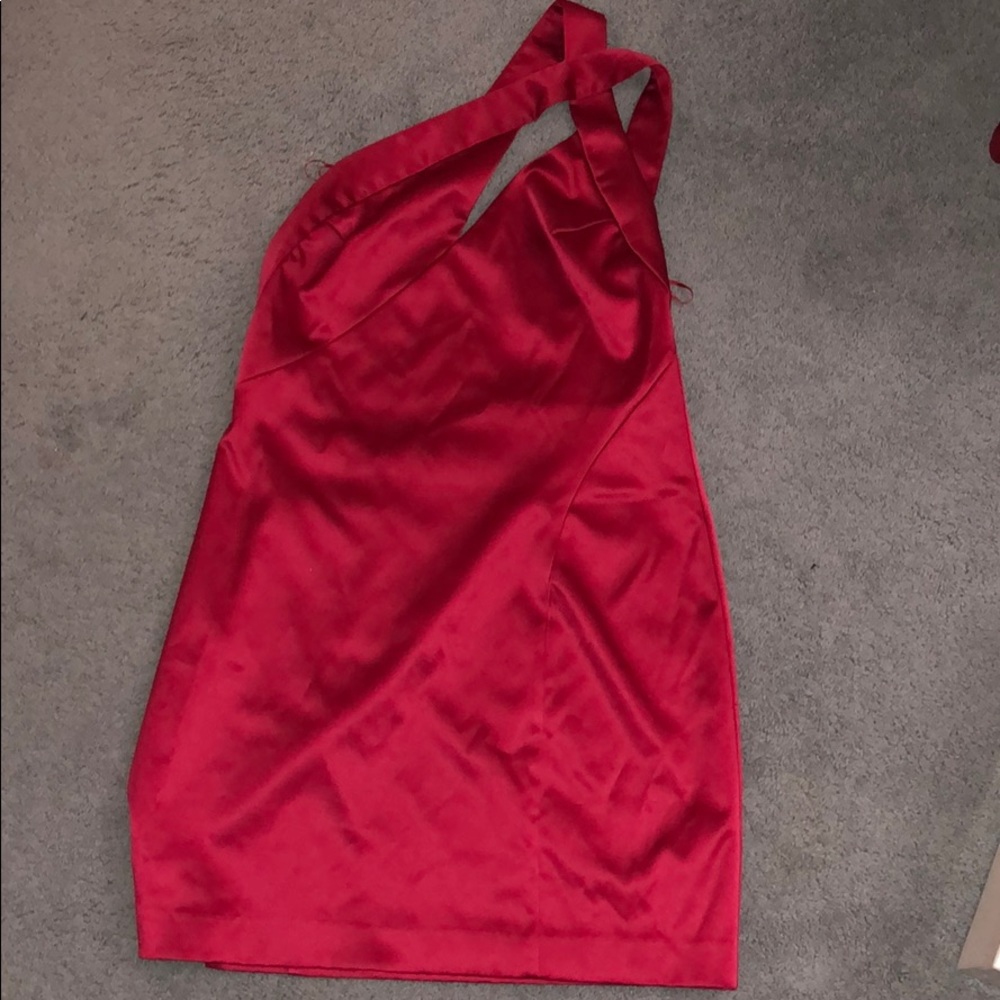 Asymmetric one shoulder dress. BRAND NEW